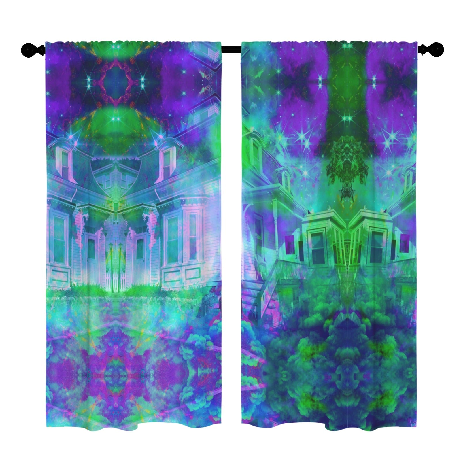 Katerina's Now & Forever Hocus Pocus Desires Floor-To-Ceiling Curtain 52x84inch | Ships from USA