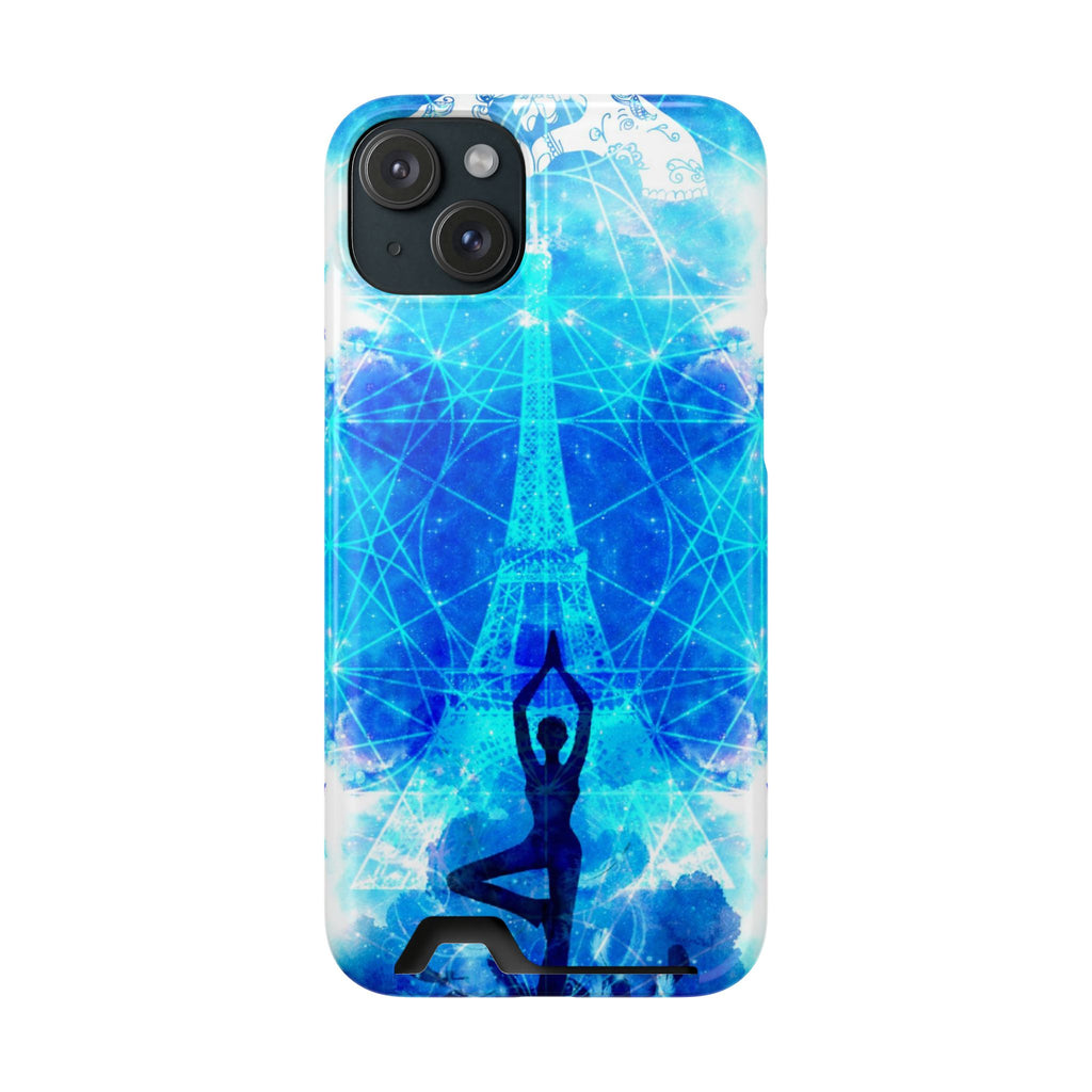 Amen Jin's Mandala of Dragon Fire Parisian Meditations Phone Case W Card Holder