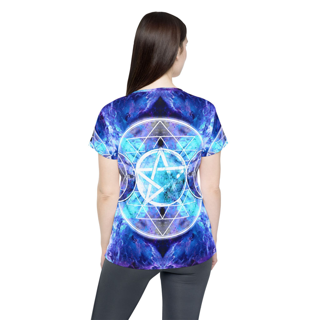Amen Jin's Dragon's Gate Triple Goddess Meditations Women's Sports Jersey