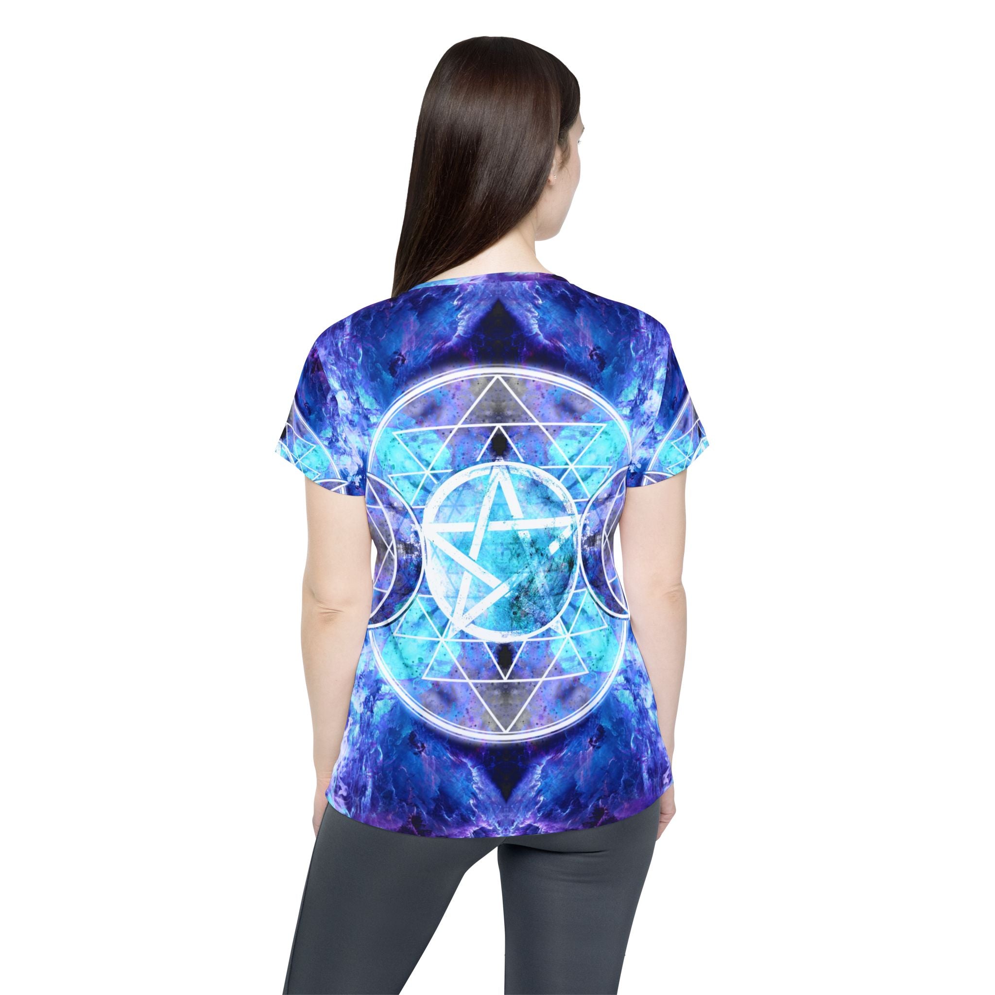 Amen Jin's Dragon's Gate Triple Goddess Meditations Women's Sports Jersey