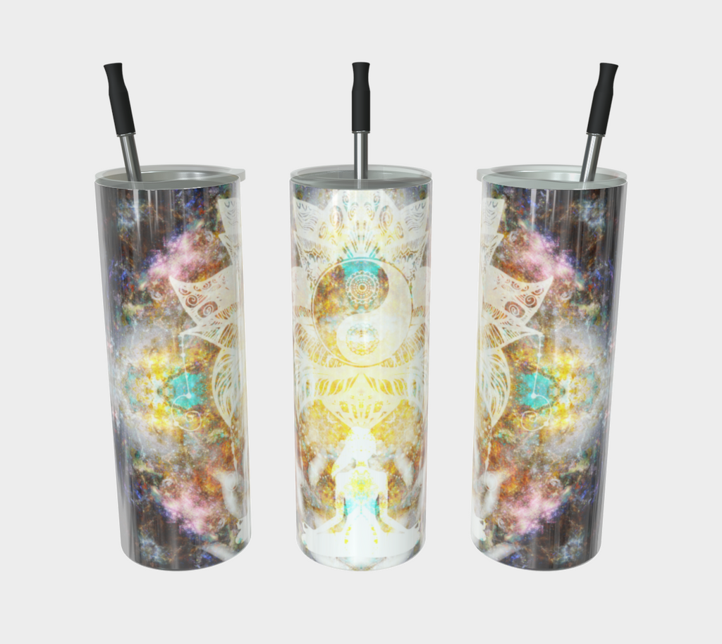 Desire to Breathe Again Lotus Meditations Stainless Steel Tumbler