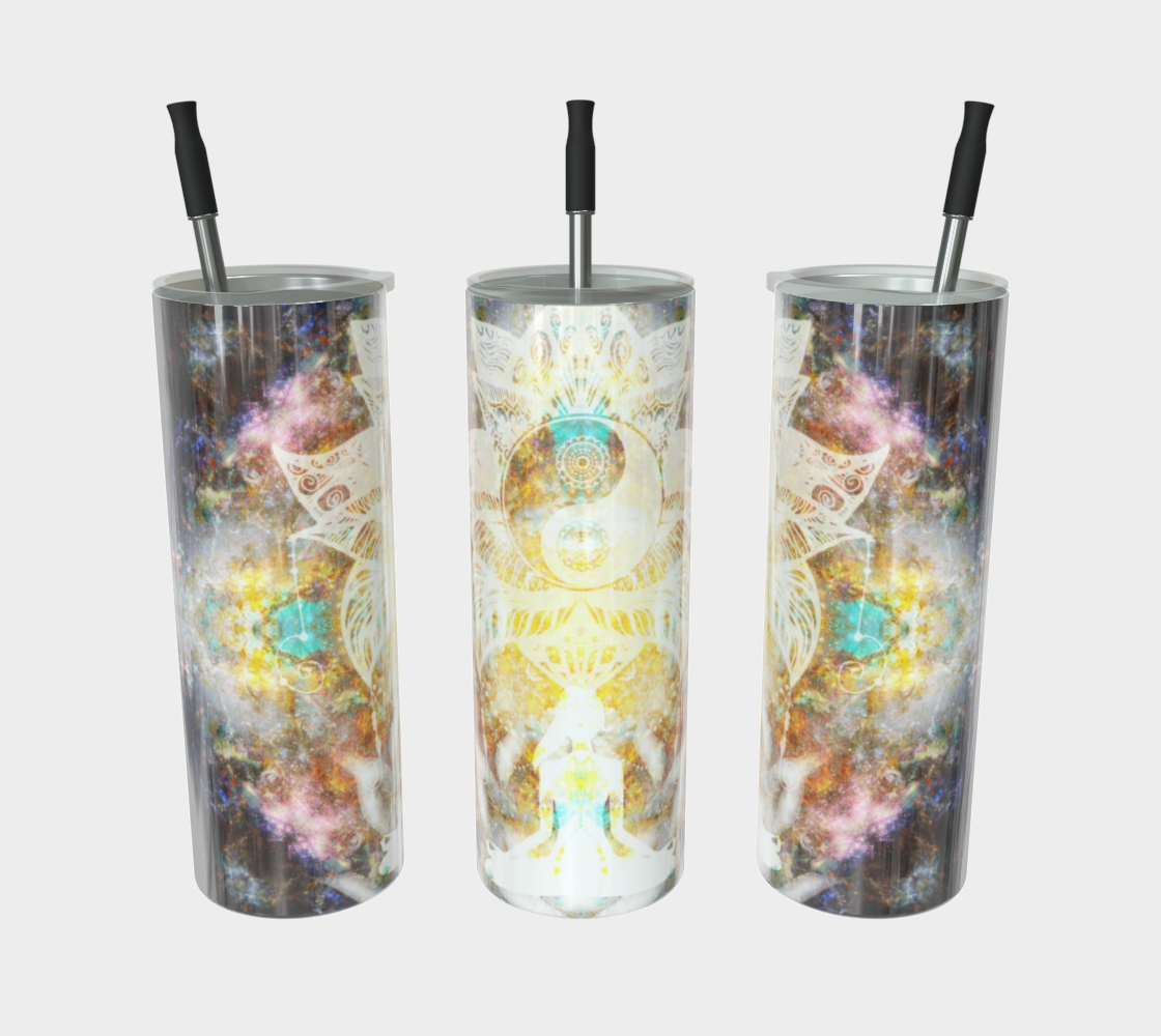 Desire to Breathe Again Lotus Meditations Stainless Steel Tumbler