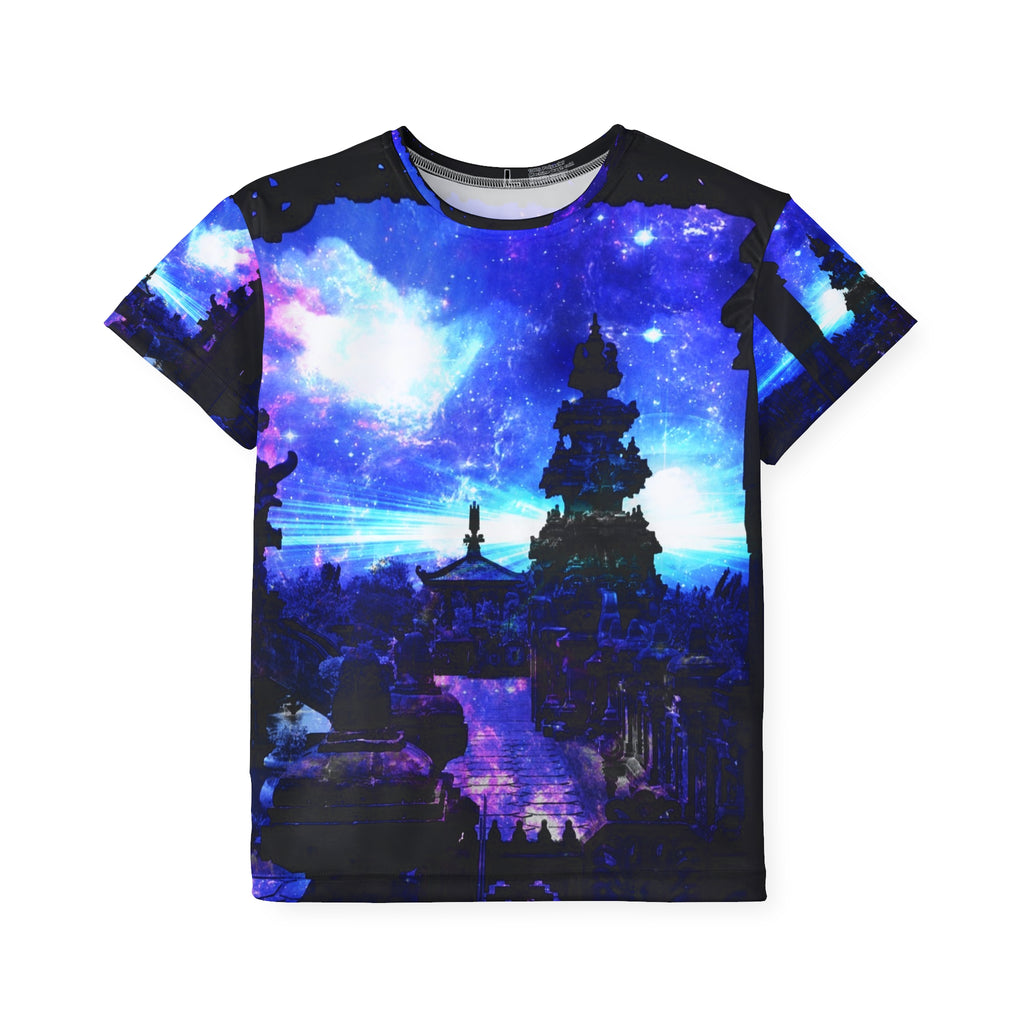 Iridescent Balinese Dreams Kids Sports Jersey