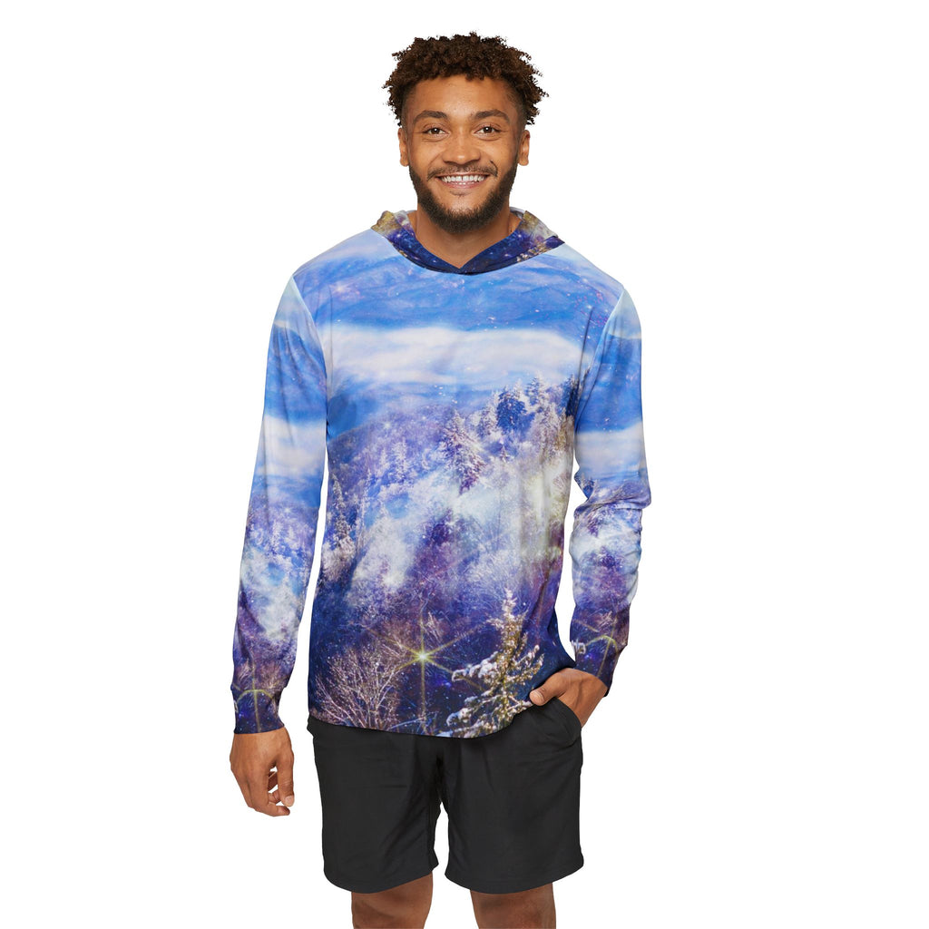 Katerina's Light a Way Smoky Mountain Dreams Men's Sports Warmup Hoodie