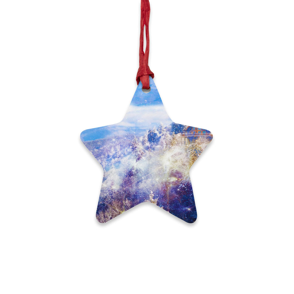 Katerina's Light a Way Smoky Mountain Dreams Wooden Ornaments