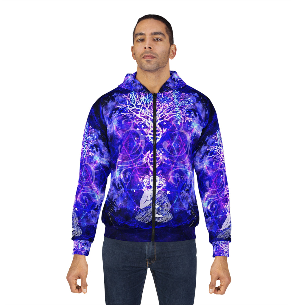 Katerina's Dragon's Eye Buddha Meditations Unisex Zip Hoodie