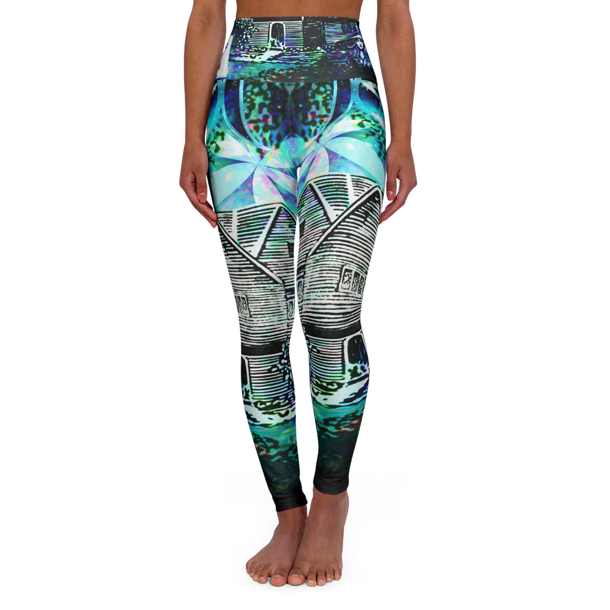 Katerina's Now and Forever Salem Witch Meditations High Waisted Yoga Leggings