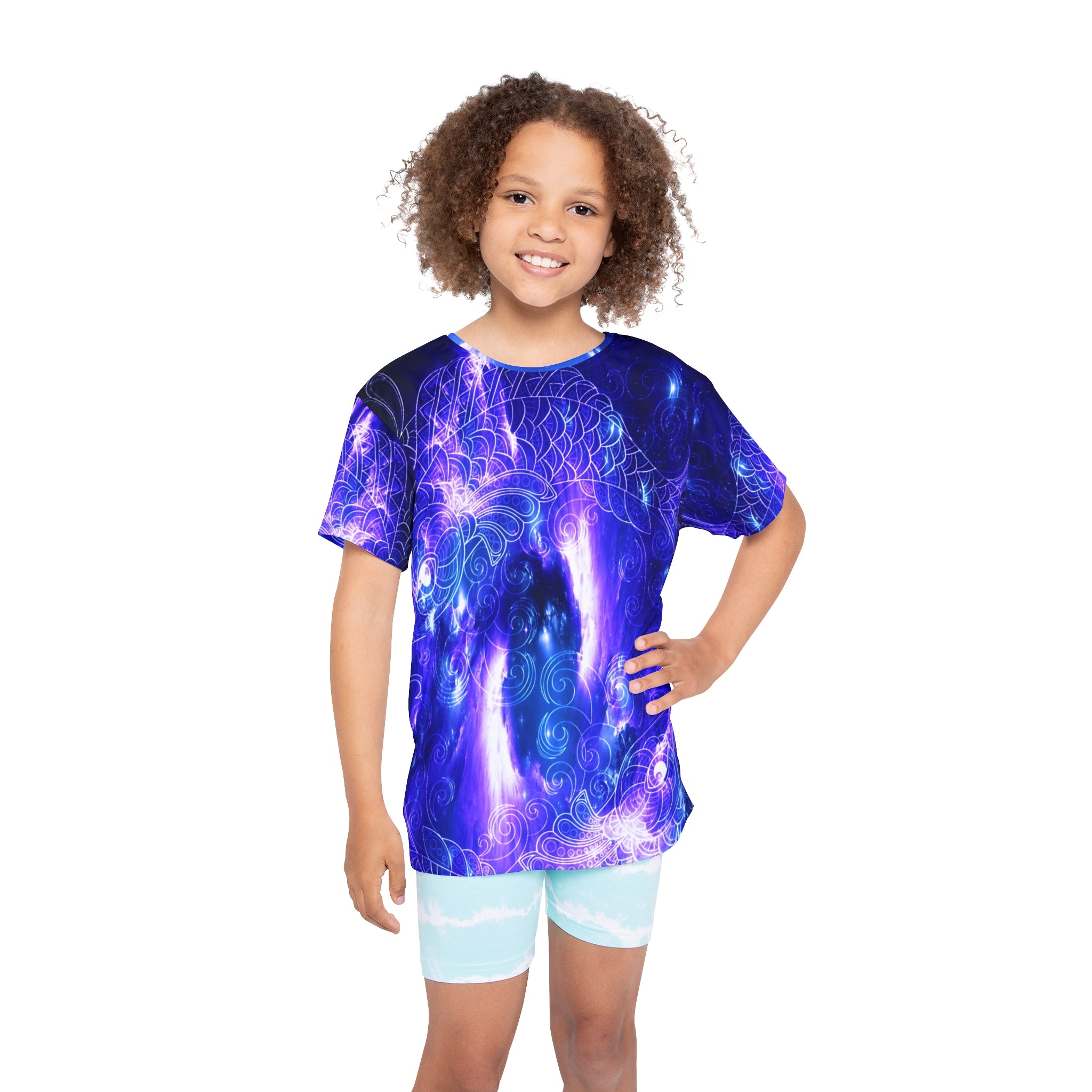 Amethyst Sapphire Koi Dreams Kids Sports Jersey