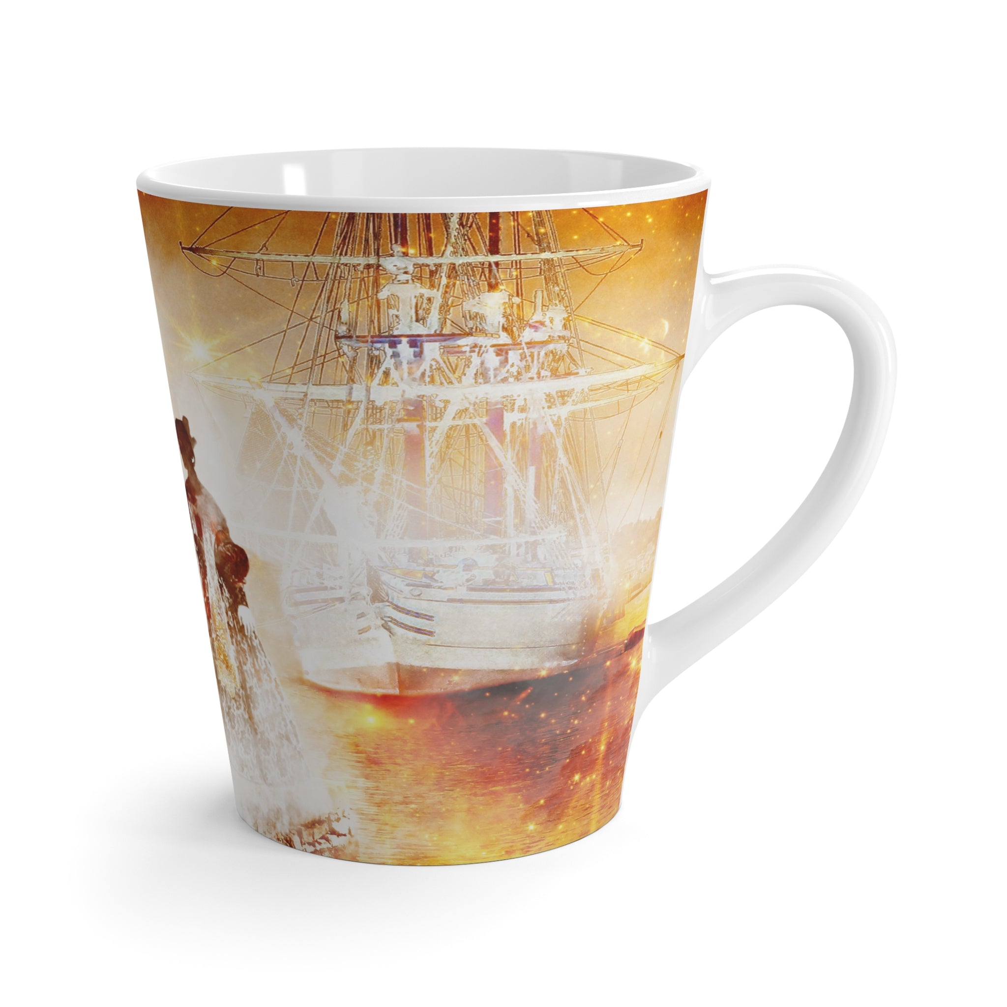 Samhain Eve Salem Harbor Dreams Latte Mug