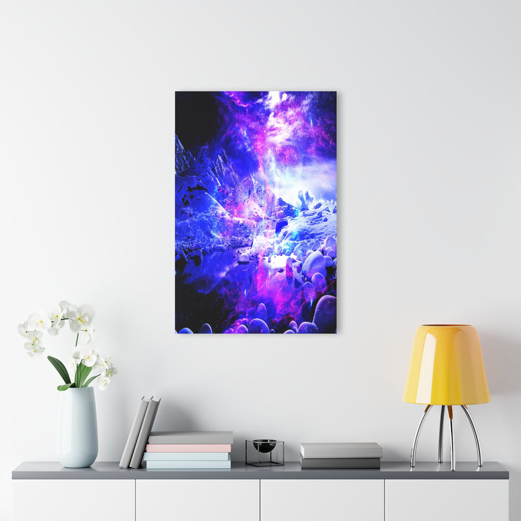 Amethyst Yule Night Dreams Acrylic Prints (French Cleat Hanging)