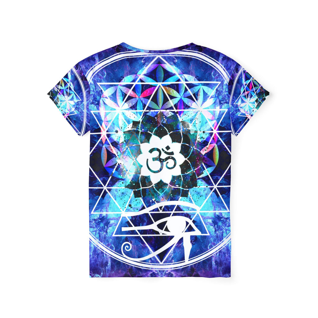 Amen Jin's Dragon's Gate Fairy Om Meditations Women's Sports Jersey