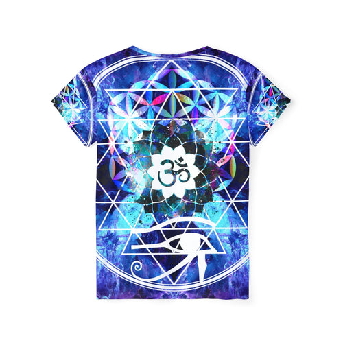 Amen Jin's Dragon's Gate Fairy Om Meditations Women's Sports Jersey