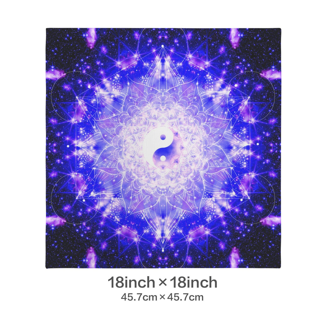 Katerina's Psyche Yin Yang Meditations Custom Pillow Cases 18" x 18" (2-Pack) | Ships from USA