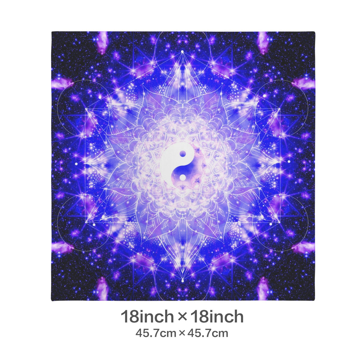 Katerina's Psyche Yin Yang Meditations Custom Pillow Cases 18" x 18" (2-Pack) | Ships from USA