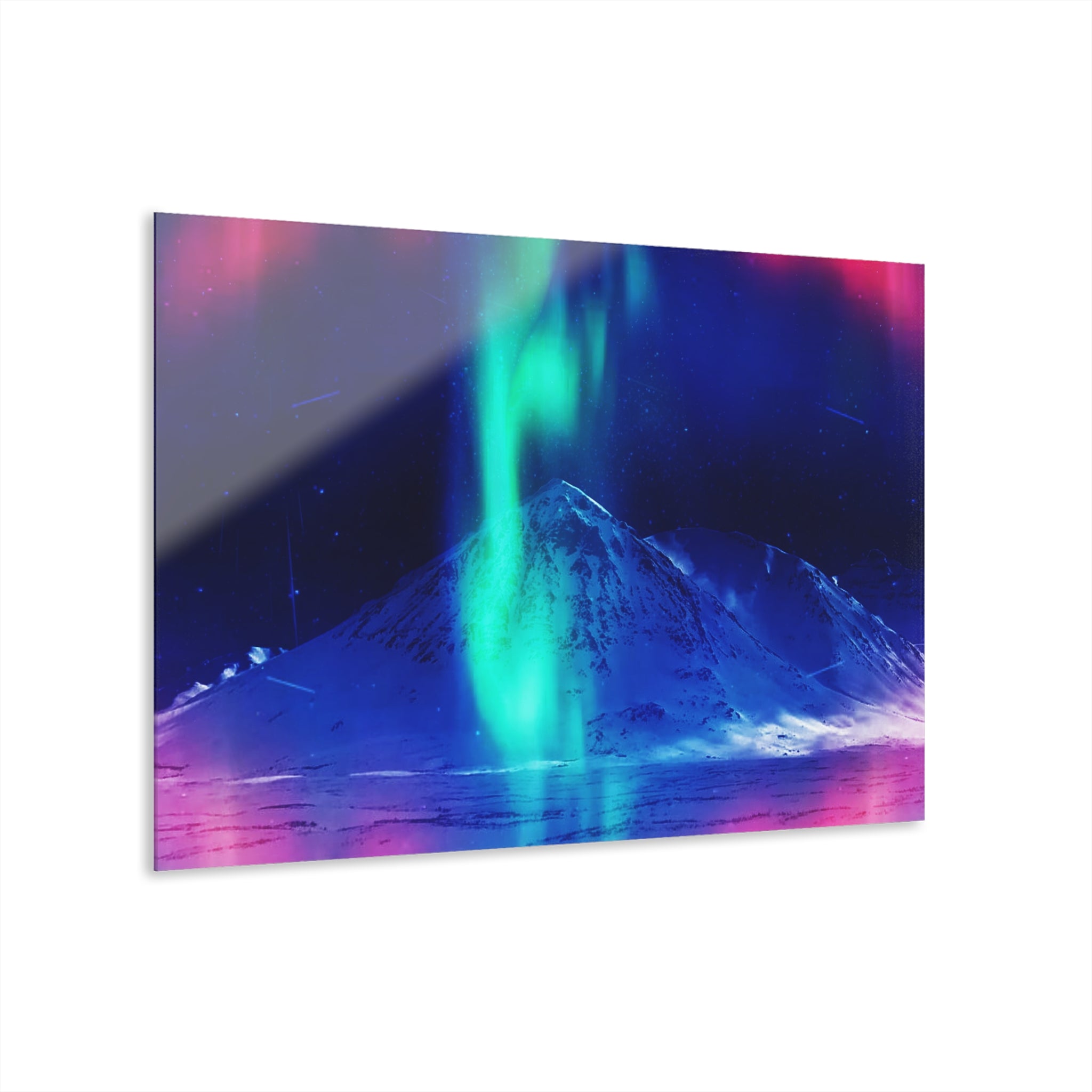 Lighted String Matanuska Dreams Acrylic Prints (French Cleat Hanging)