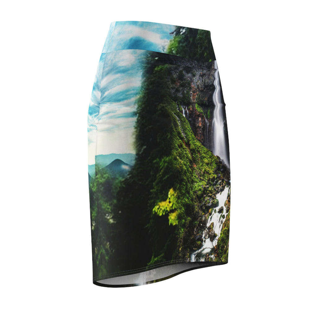 Abalone Lake Dreams Women's Pencil Skirt