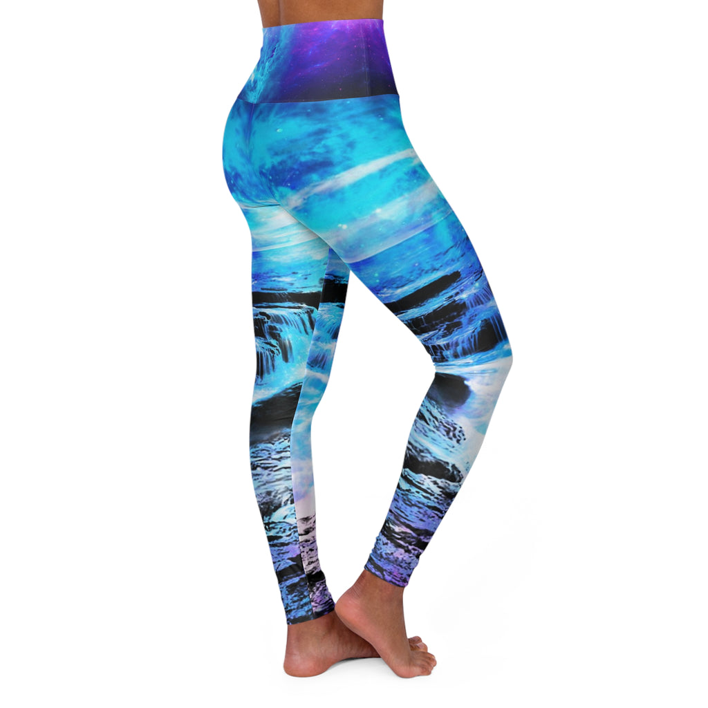 Creation's Heaven Majical Sea Dreams High Waisted Yoga Leggings