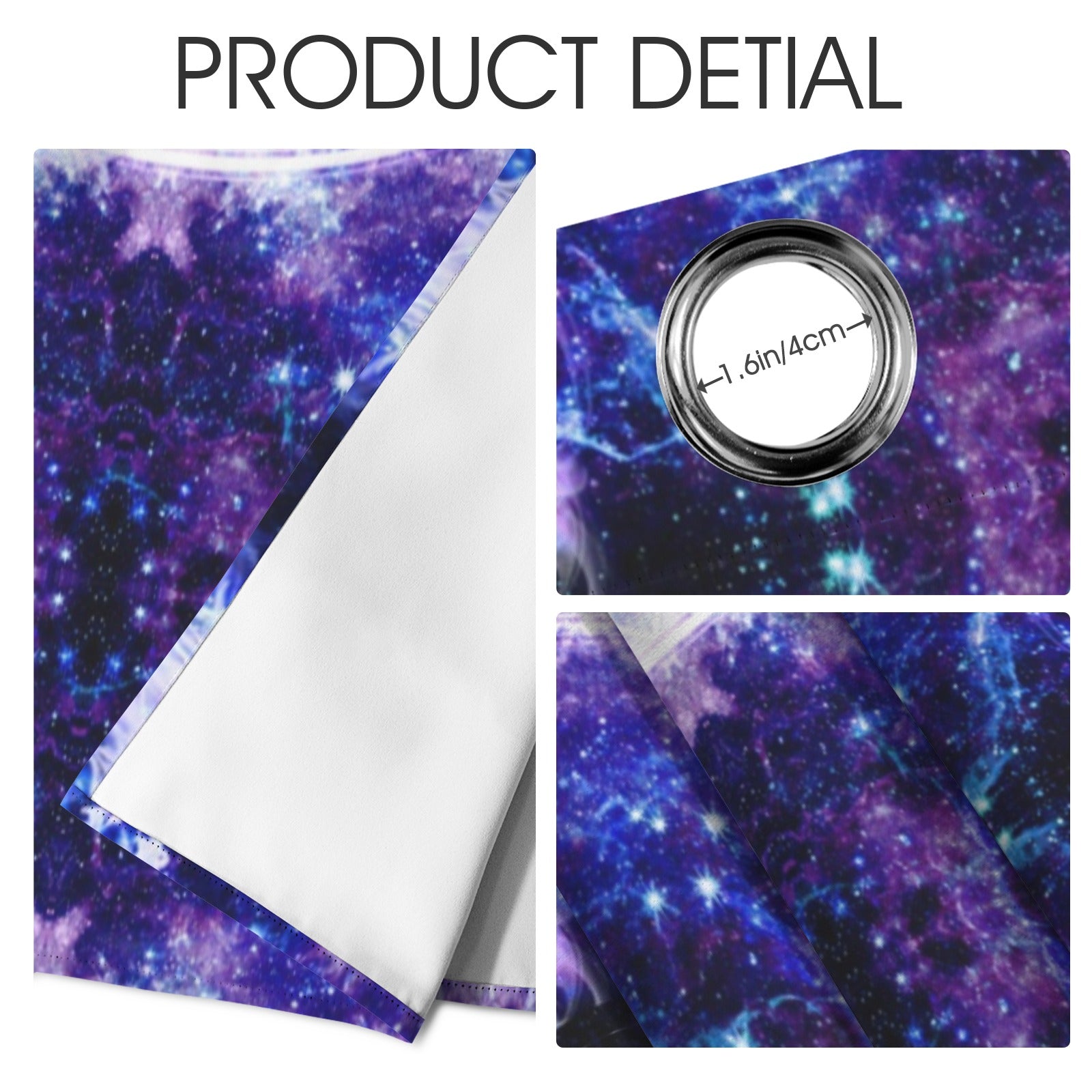 Amen Jin's Katerina's Dracularian Dragoness Triple Goddess Meditations Grommet Curtain 42" x 84" ( 1 Piece ) | Ships from USA