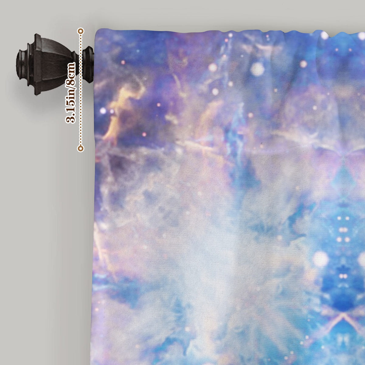 Katerina's Winterborn Desires Window Curtain 27.6" x 39.4" ( 1 Piece ) | Ships from USA