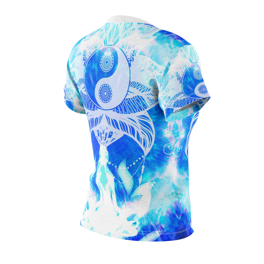 Amen Jin's Blue Sun Lotus Meditations Women's Sports Jersey