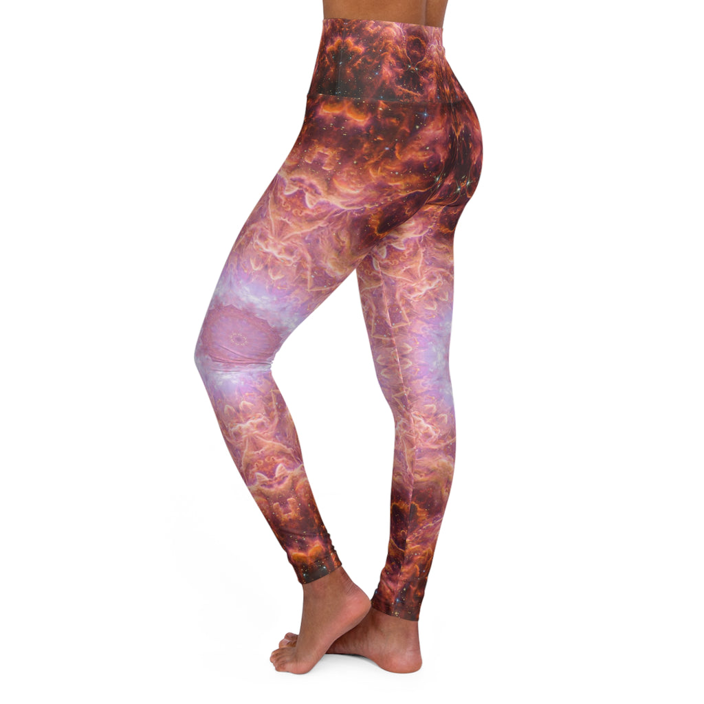 Amen Jin's Ancient Desires High Waisted Yoga Leggings