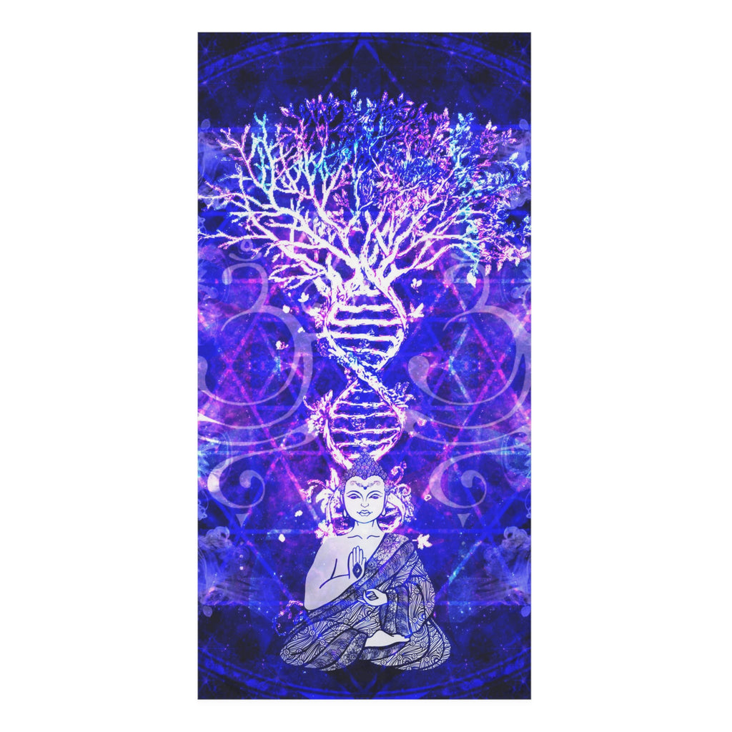 Katerina's Dragon's Eye Buddha Meditations Mink-Cotton Towel