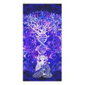 Katerina's Dragon's Eye Buddha Meditations Mink-Cotton Towel