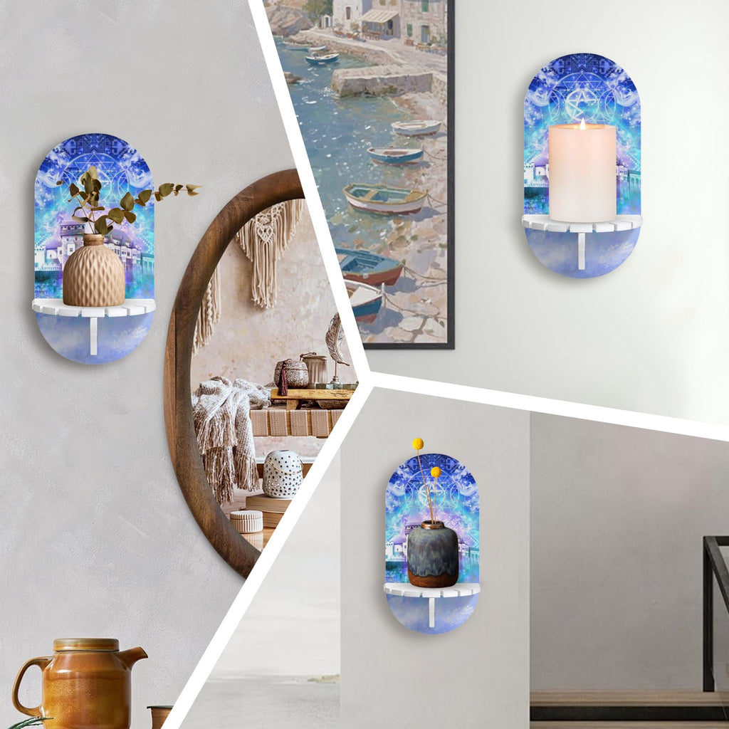 Amen Jin's Katerina's Eros & Psyche Dracularian Meditations Wall Mounted Candle Holder | Ships from USA