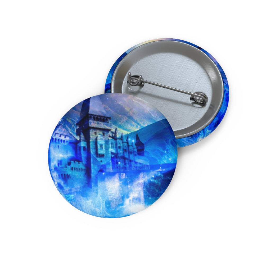 Castle of Glass Dreams Pin Button