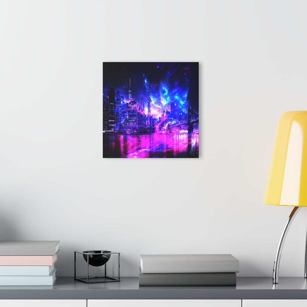 Amethyst New York Dreams Acrylic Prints (French Cleat Hanging)