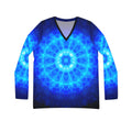 Amen Jin's Eros Desires Women's Long Sleeve V-neck Shirt