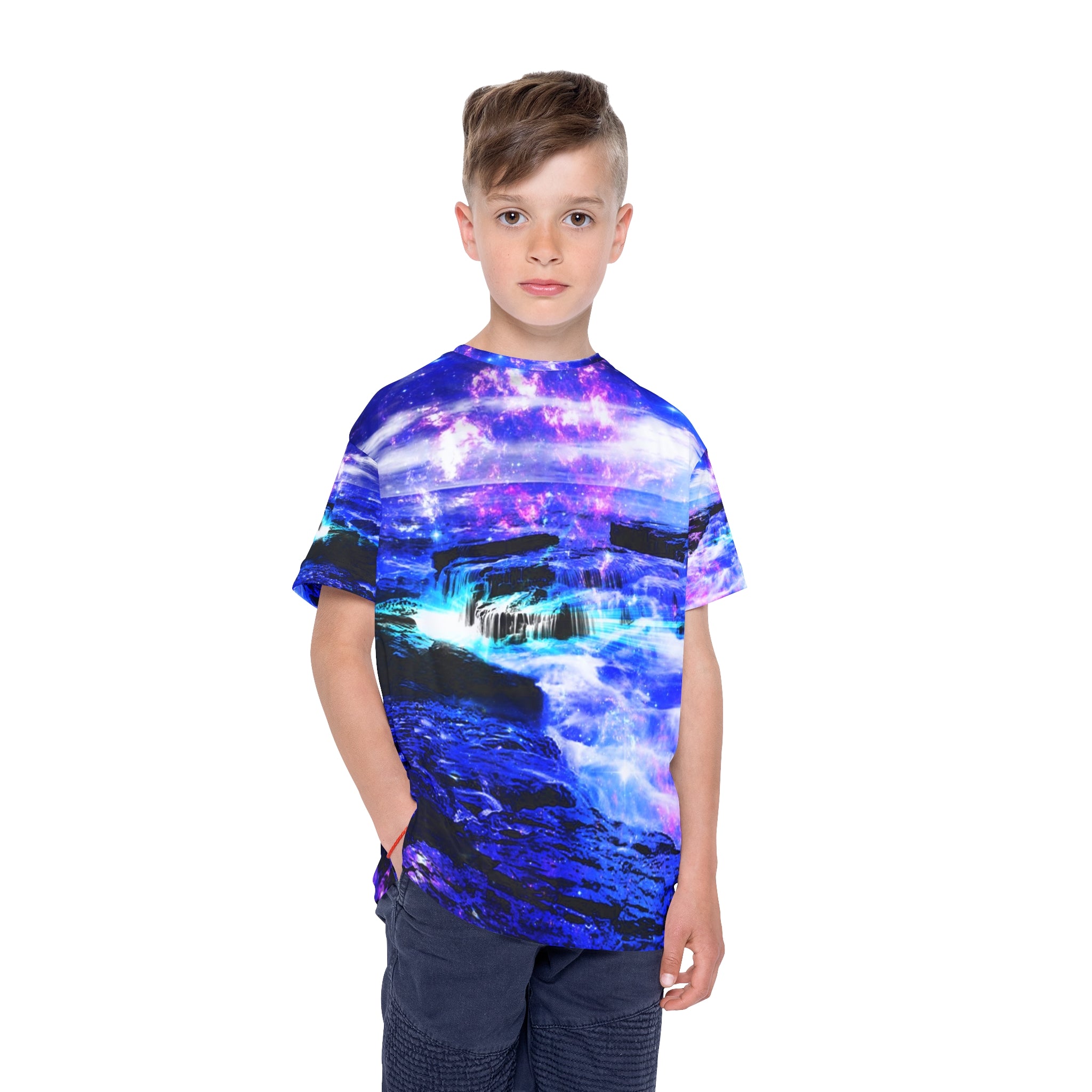 Iridescent Magickal Sea Dreams Kids Sports Jersey