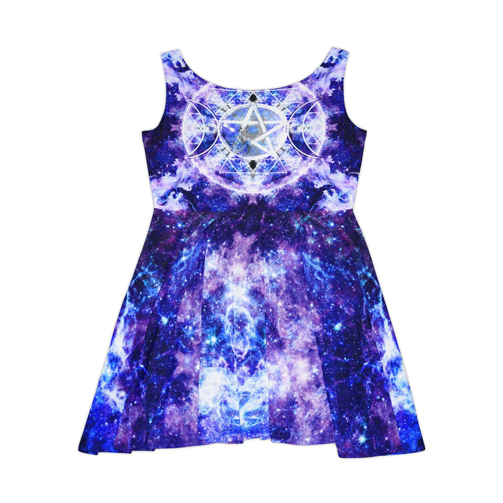Amen Jin's Katerina's Dracularian D Triple Goddess Meditations Skater Dress