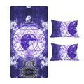 Katerina's Dragon's Eye Magickal Awakening Meditations Twin Bedding Set (Fitted Sheet + Pillowcases) | Ships from USA