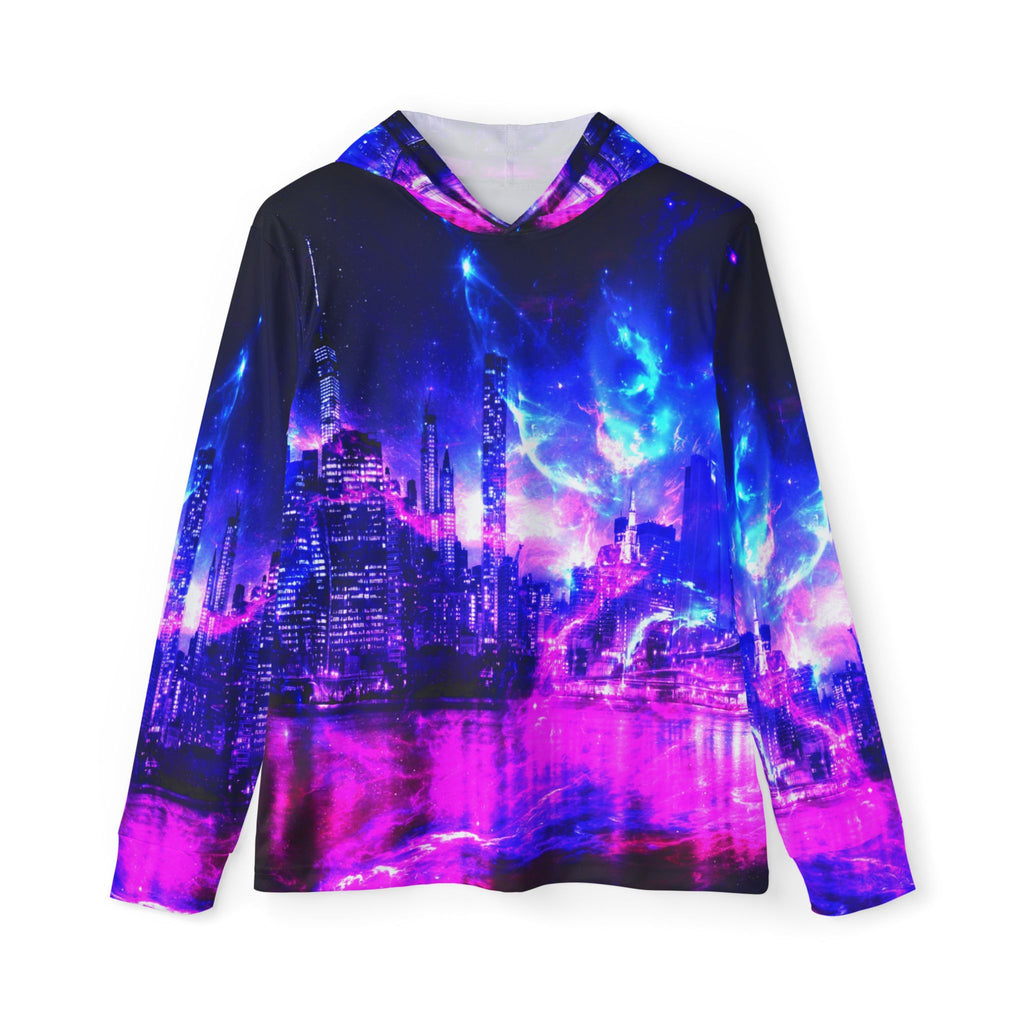 Amethyst New York Dreams Men's Sports Warmup Hoodie