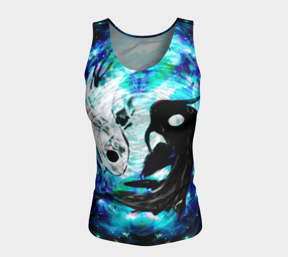Katerina's Now and Forever Koi Desires Fitted Tank Top