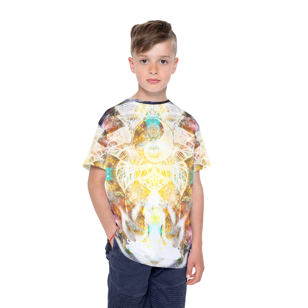 Amen Jin's Breathe Again Lotus Meditations Kids Sports Jersey