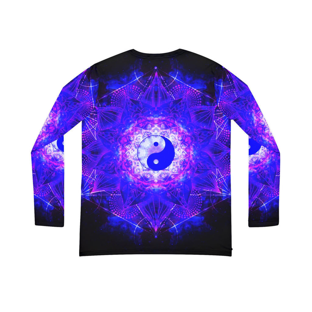 Ajna Yin Yang Meditations Long Sleeve V-neck Shirt