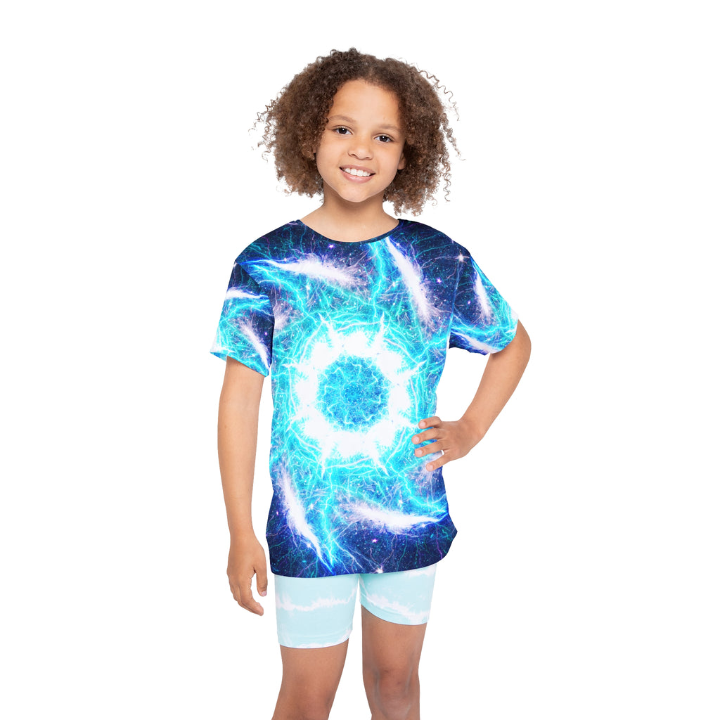 Katerina's Electric Dragon Fire Desires Kids Sports Jersey