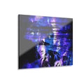 Amethyst Sapphire Cosmic Falls Dreams Acrylic Prints (French Cleat Hanging)