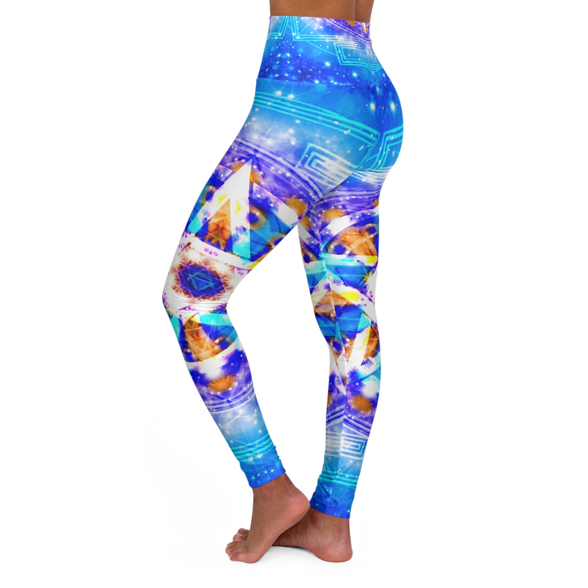 Katerina's Howl's Tomorrow Girl Beltane Meditations High Waisted Yoga Leggings