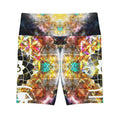 Amen Jin's Desires to Breathe Again Fairy Om Meditations Women's Workout Shorts