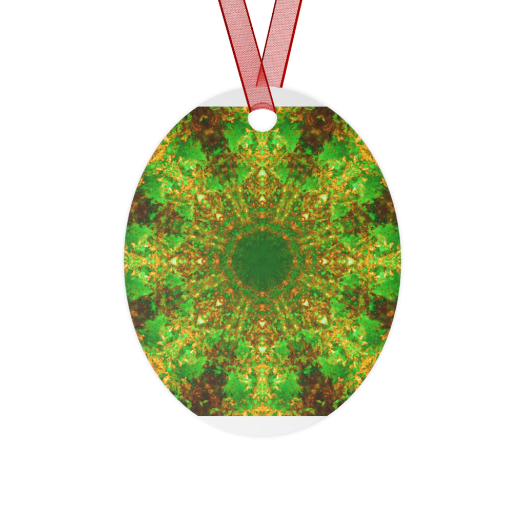 Katerina's Yule Lighted String Desires Metal Ornaments