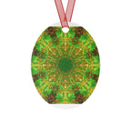 Katerina's Yule Lighted String Desires Metal Ornaments