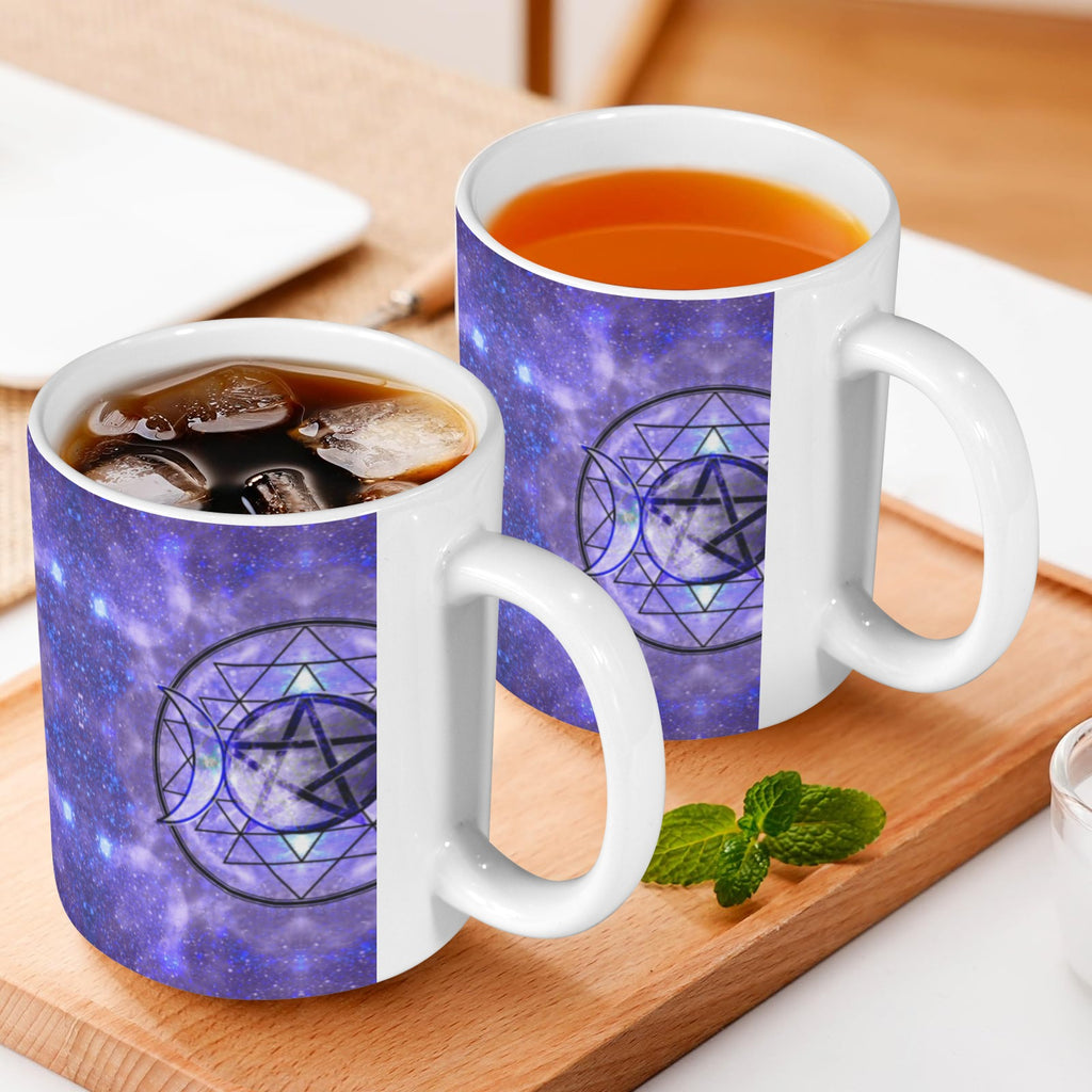 Katerina's Triple Goddess Magickal Desires Custom White Mug(11OZ)(Set of 2) | Ships from USA