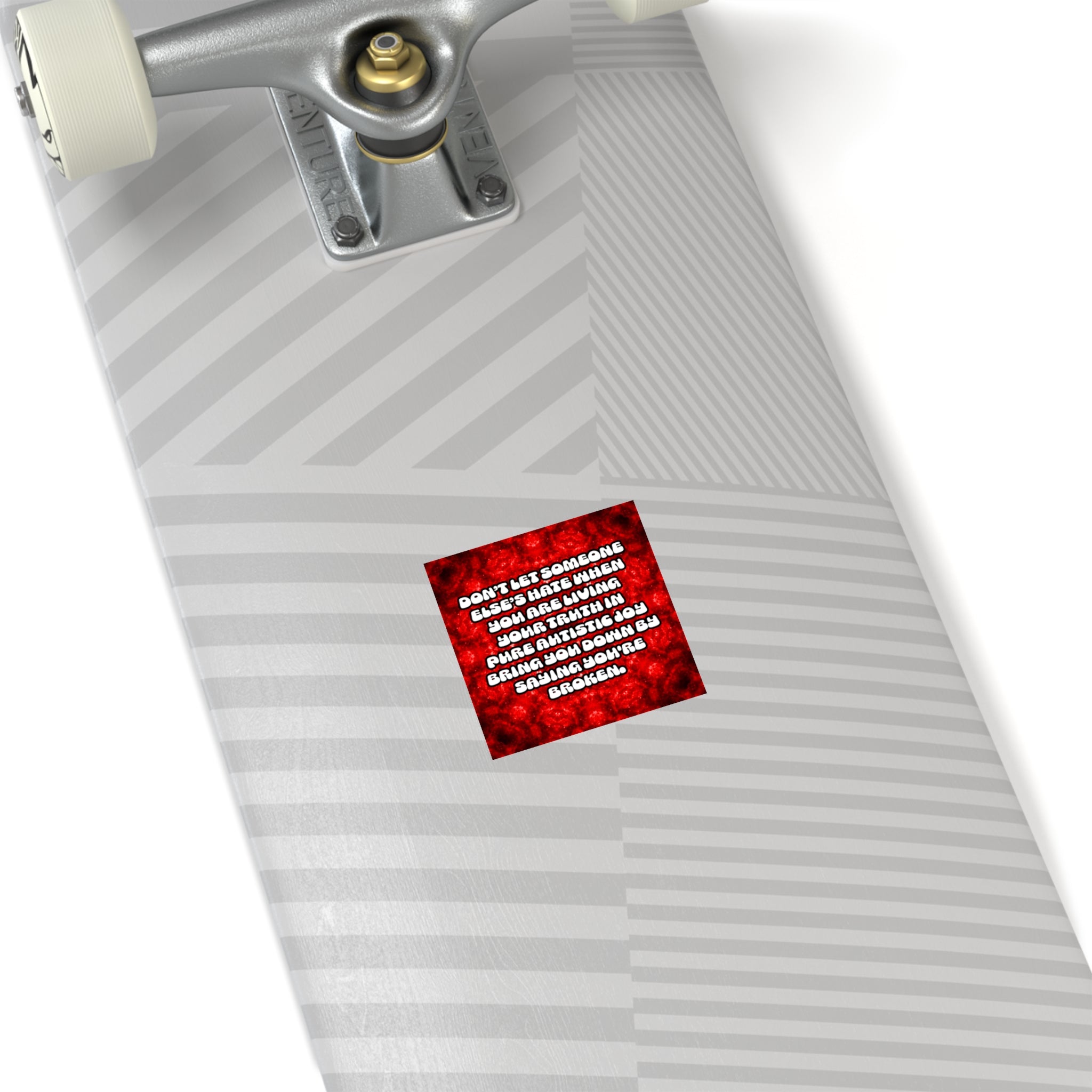 Katerina's Battle Symphony Desires 2022 "Don't Let" Square Stickers, Indoor\Outdoor