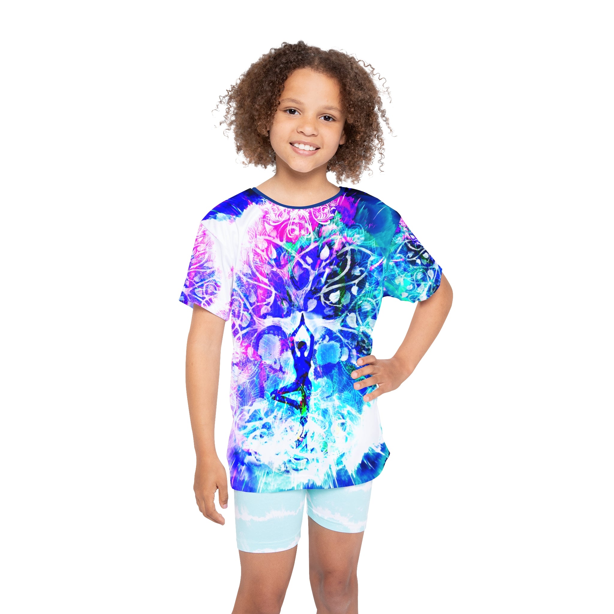 Creation's Desires Namaste Meditations Kids Sports Jersey