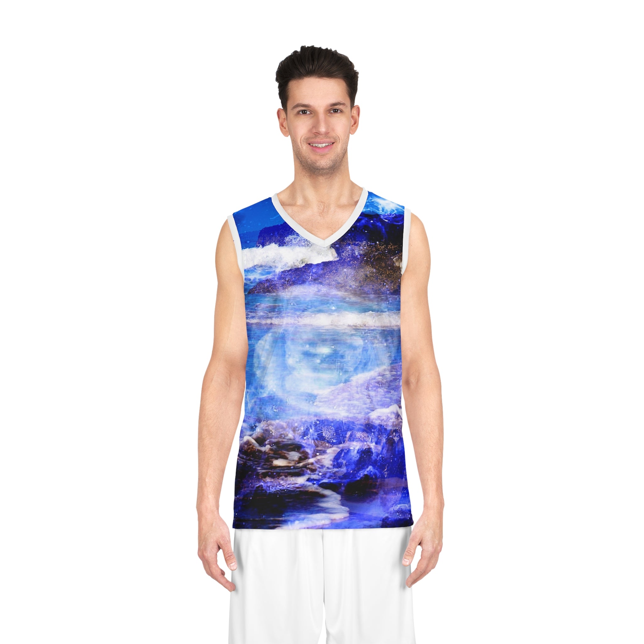 Sea of Serenity Dreams Basketball Jersey