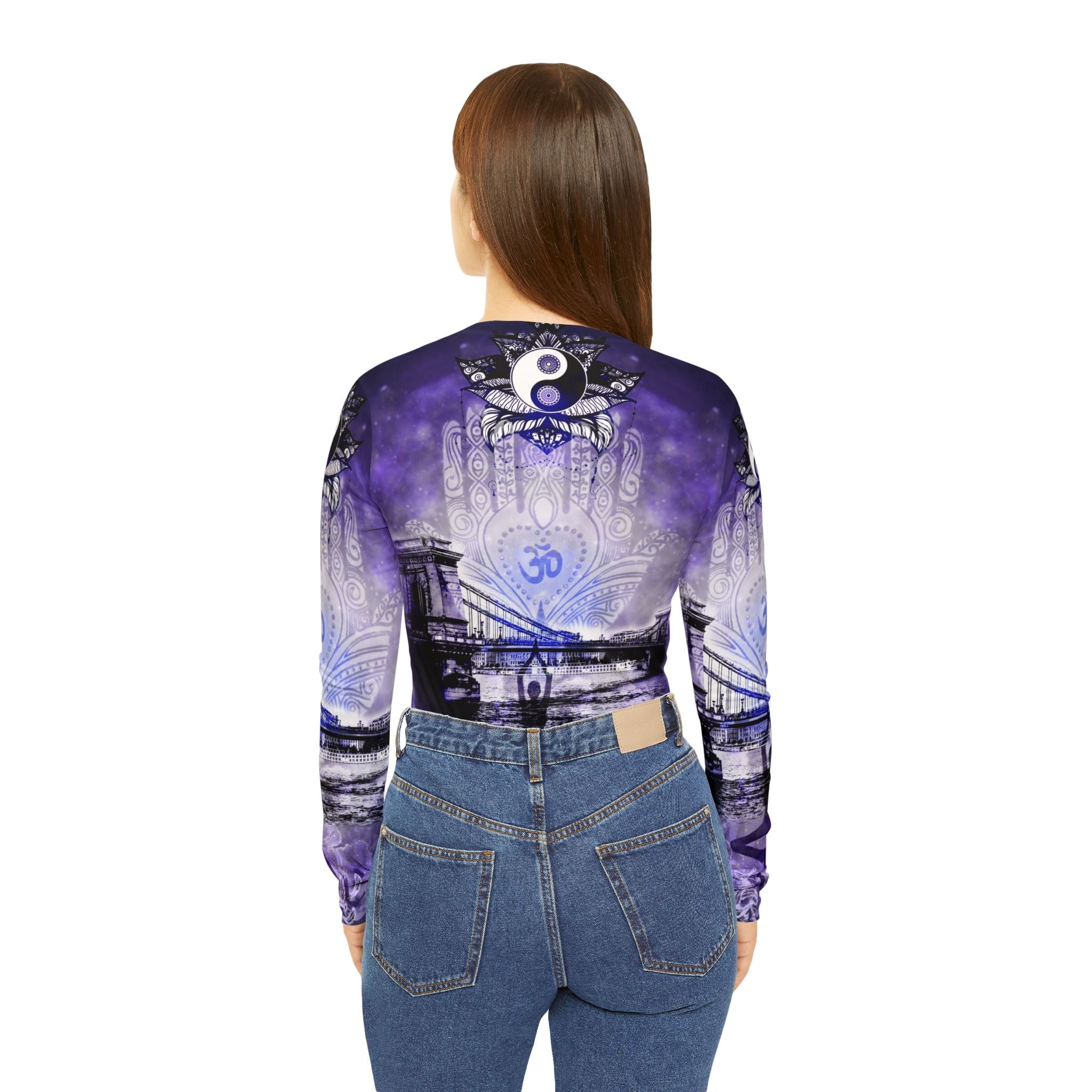Katerina's We Will Go Home Budapest Meditations Women's Long Sleeve V-neck Shirt