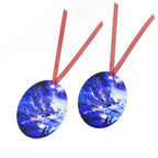 Yule Night Dreams Metal Ornaments